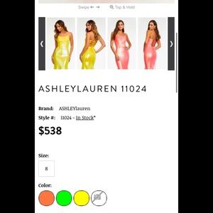 Prom pageant dress
